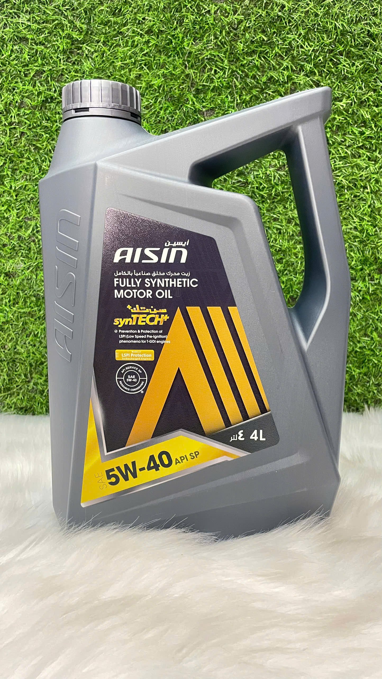 Dầu nhờn động cơ Aisin synTECH+ Fully Synthetic API SP 5W-40